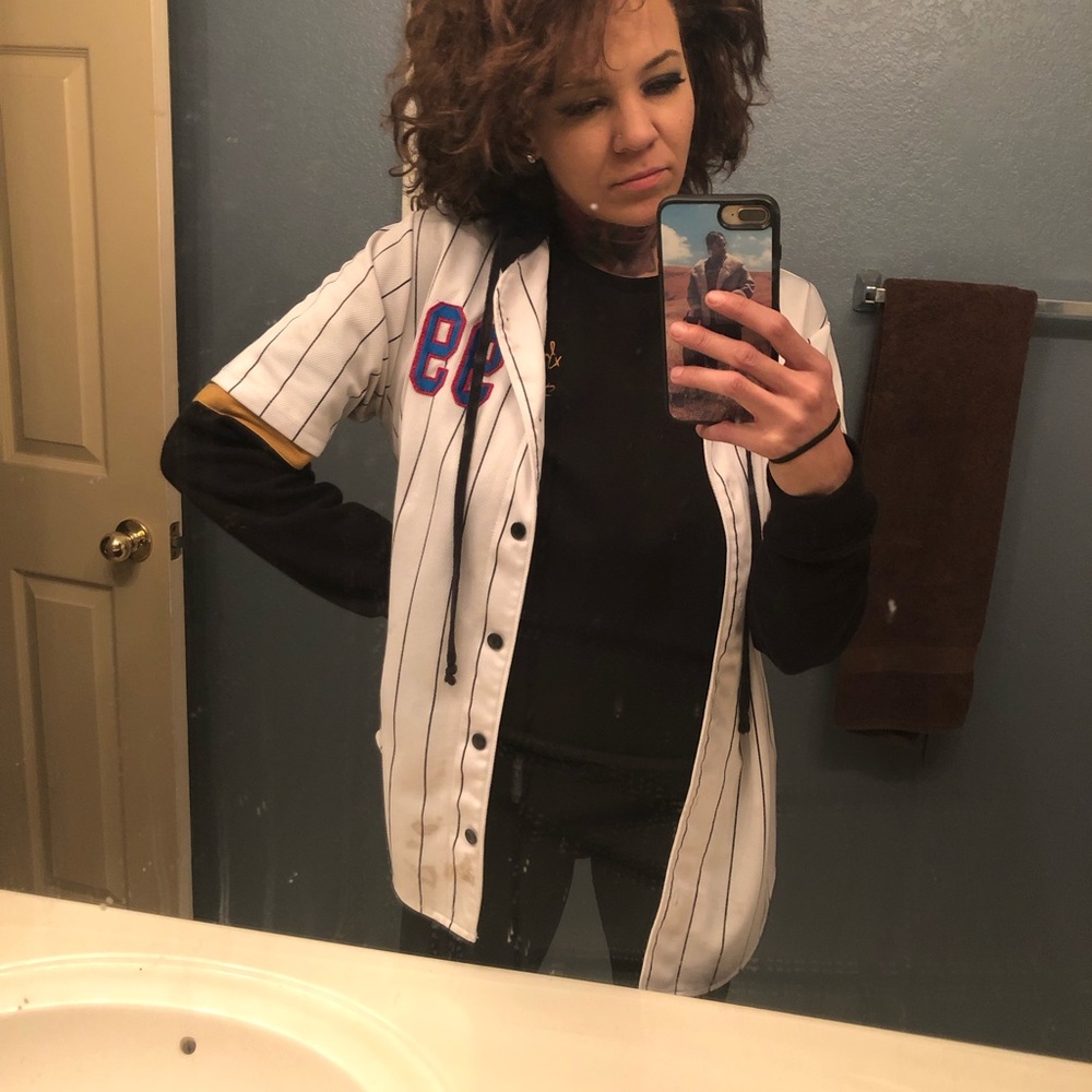 Tune Squad Space Jan baseball jersey